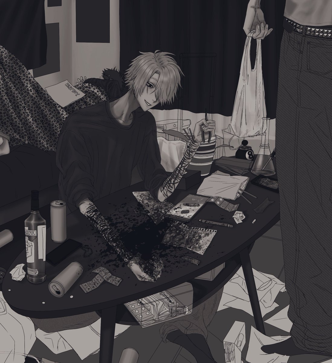 noudou_teki's tweet image. wip