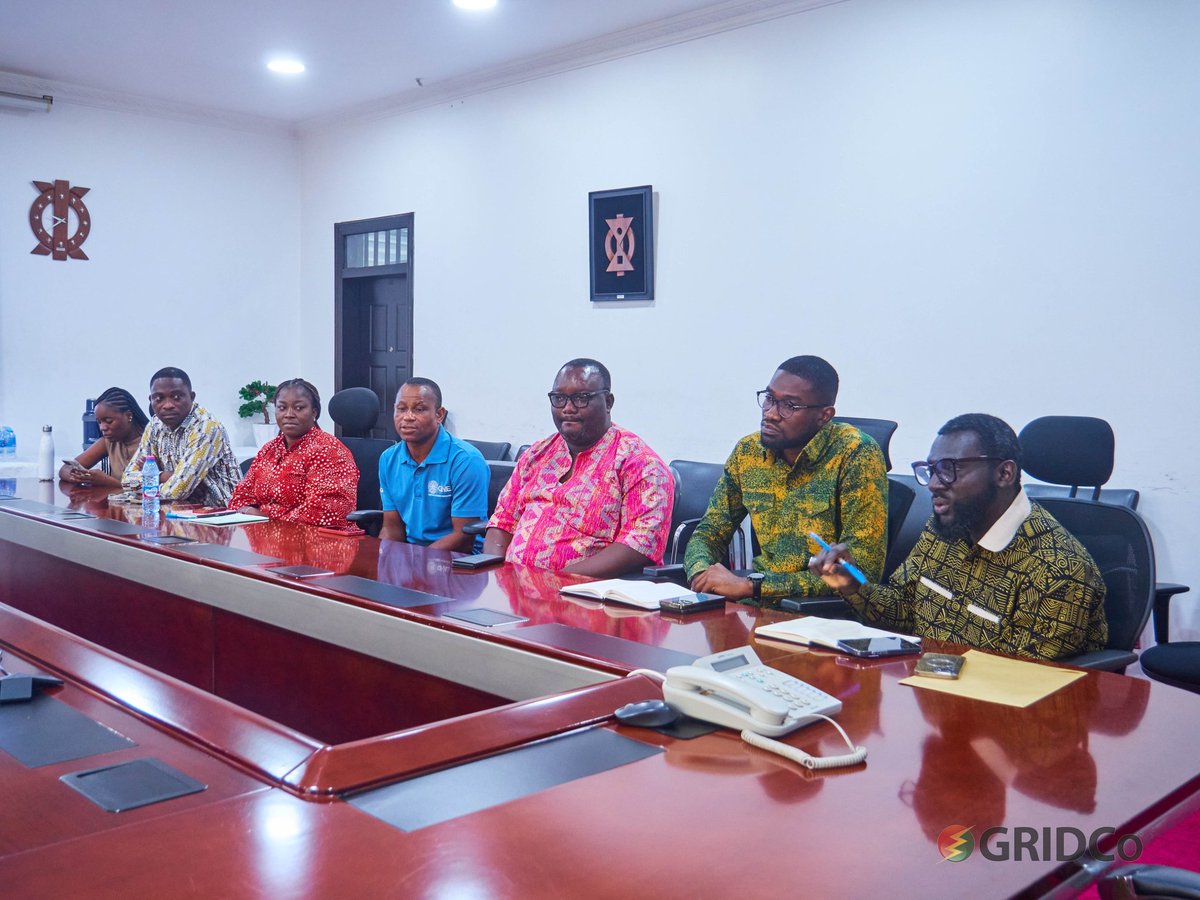 A delegation from the GhIE Greater Accra Branch visited GRIDCo to introduce their new Executive Team and strengthen collaboration.

They shared plans for a new Tema chapter, their 2026 AGM, and a national float in December. GRIDCo’s leadership welcomed the engagement, reaffirmed