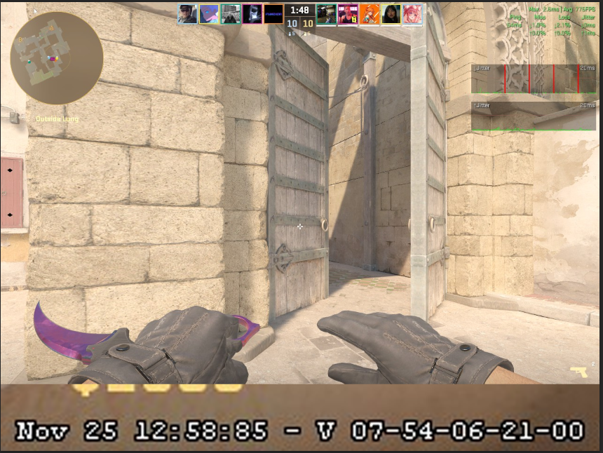 fREQUENCYCS's tweet image. If you have packetloss or jitter issues in CS2, please shift tab , look on the top right and see if you are routed through Vienna.
This post is for people mostly living in the Balkans like me.
Every time i get routed through Vienna, i get packet loss.
Direct connection to…