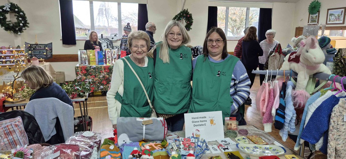 CatCall_UK's tweet image. With your help we raised a fantastic £103 every penny of which will be spent caring for Cats in need this winter.
Big thank you to organiser Sue and her team for the wonderful opportunity #catcall #catcharity