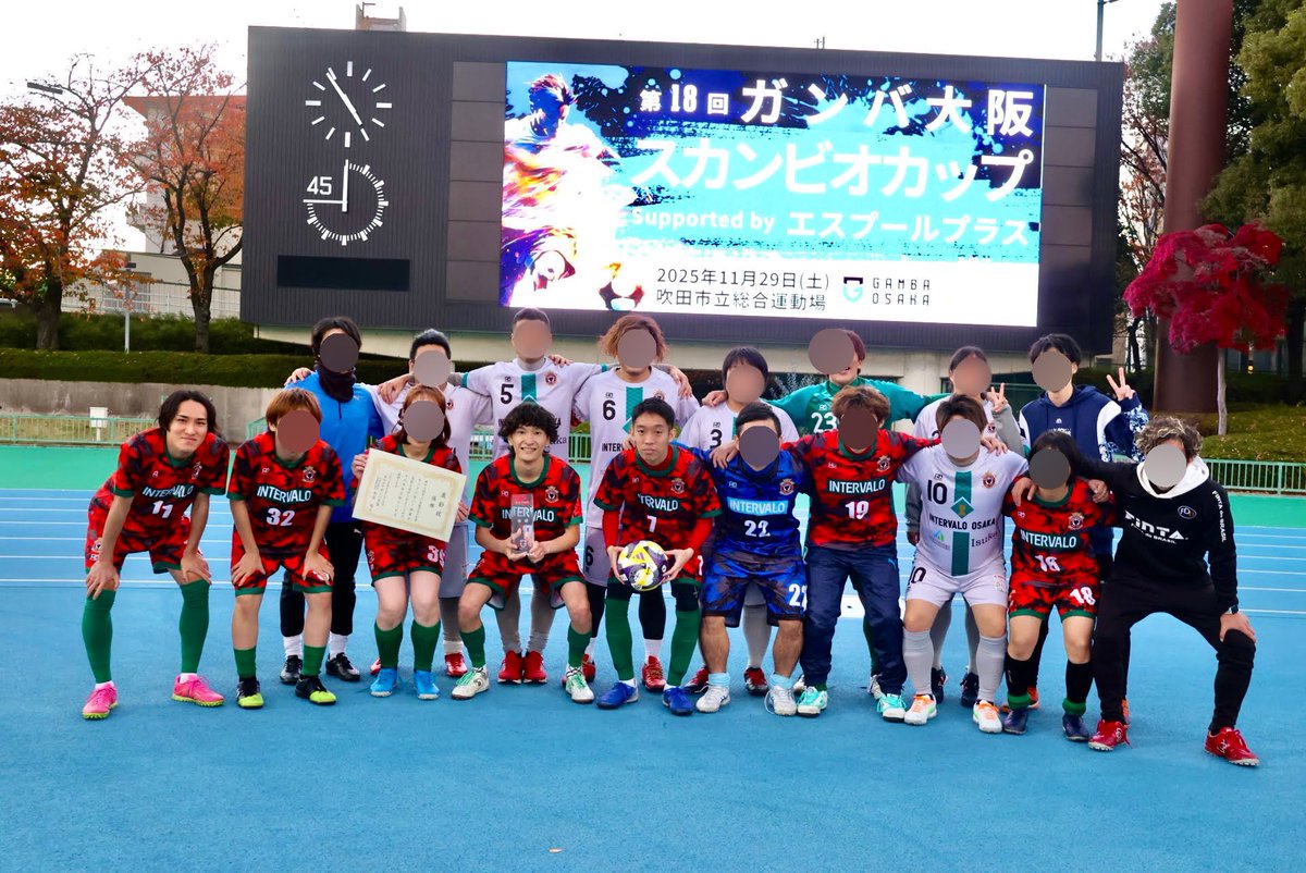 98Uw's tweet photo. 第18回ガンバ大阪スカンビオカップ
優勝し前人未到の三連覇を達成🏆🎖️
人生初の大会MVPも受賞👑

仲間と築いた金字塔に感謝。
主催・協賛・運営・対戦相手の皆様にも心より感謝。
この伝統のある日本最古の大会で歴史を刻み超えることができました。
これからも挑戦を続けます。
"Drive technic Life" https://t.co/ky95NO3ABH