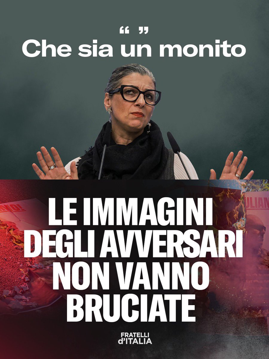 FratellidItalia's tweet image. Che sia un monito per la sinistra: isolate gli estremisti.