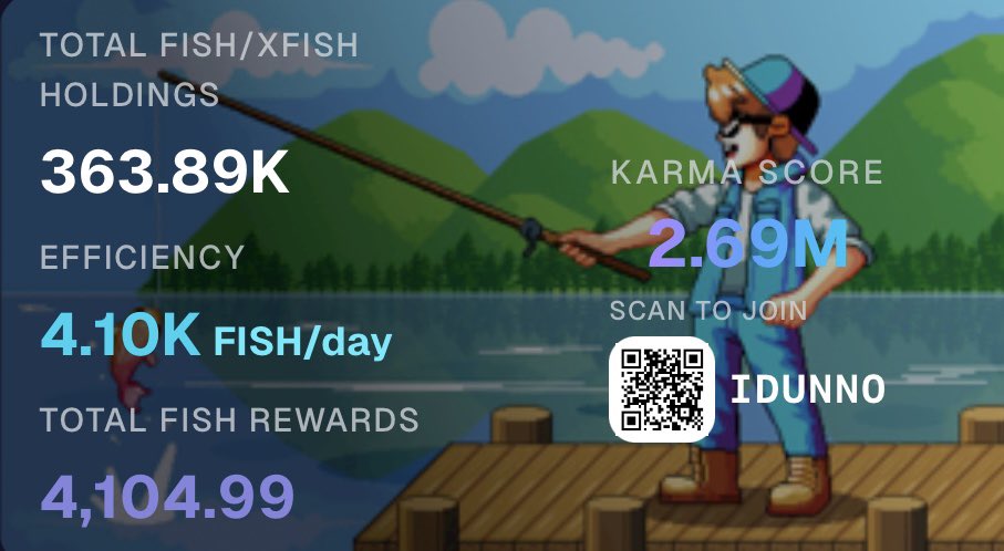 idunno_ron's tweet image. Let’s make Chapter 2 unforgettable.
🐟⚡ Dive in, earn $FISH, build Karma, and show the world your luck.

Play here: fishingfrenzy.co/?code=IDUNNO