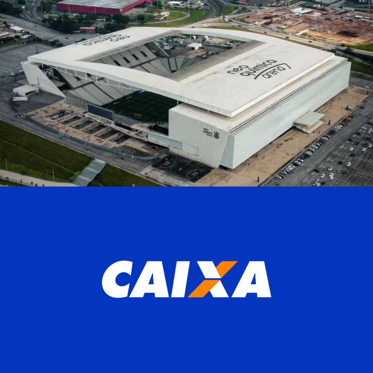 golsdobrasil1's tweet image. 🚨 ATENÇÃO! ⚠️

Corinthians negocia com a Caixa Econômica Federal um contrato de 15 anos pelos naming rights da Neo Química Arena.

A proposta do clube é quitar a dívida de R$ 670 milhões com o estádio em troca de entregar o nome da arena ao banco estatal.

As partes devem se…