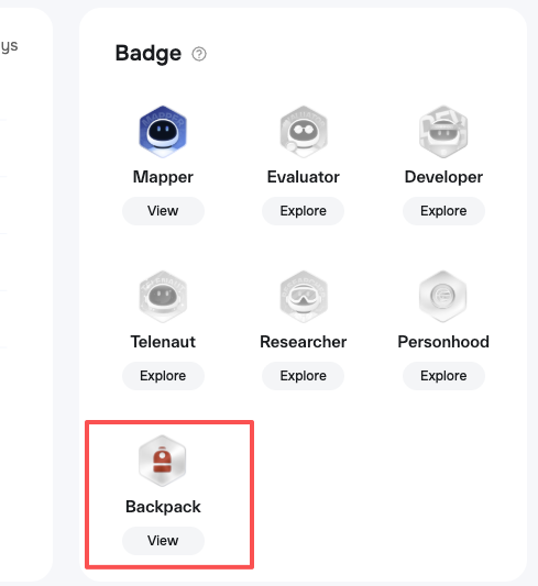 moranweb3's tweet image. OpenMind @openmind_agi 可以获得新的徽章了，我刚刚已经绑定成功，需要提前在手机上下载好 @Backpack 的app。

以下是教程：

1⃣登录 fabric.openmind.org

2⃣点击背包徽章下方的“探索”按钮 

3⃣使用相机应用扫描二维码（确保已创建 Backpack 移动应用和钱包）。 

4⃣用你的背包钱包签名留言。