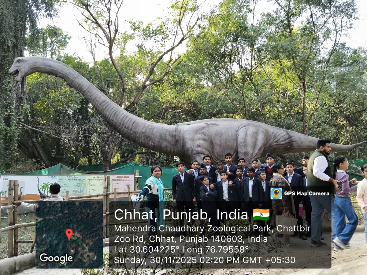 jnv_patiala's tweet image. “Under the Bagless Days Activity Campaign, JNV Patiala students visited Chhatbir Zoo on 30.11.2025 to explore the rich biodiversity. A day full of learning, curiosity, and excitement!”#baglessdays
#nvs
#JNV
@NVS_HQ
@NVSHqNoida
@ChdNvs
@NVSHQ_