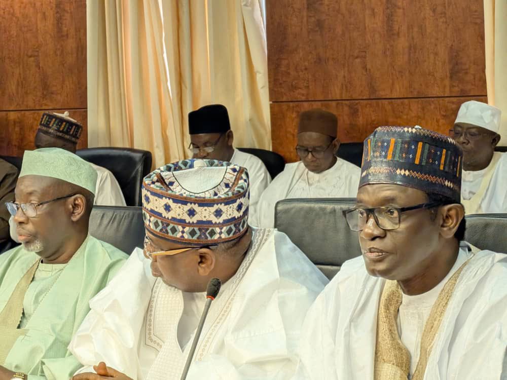 Other governors at the security meeting in Kaduna