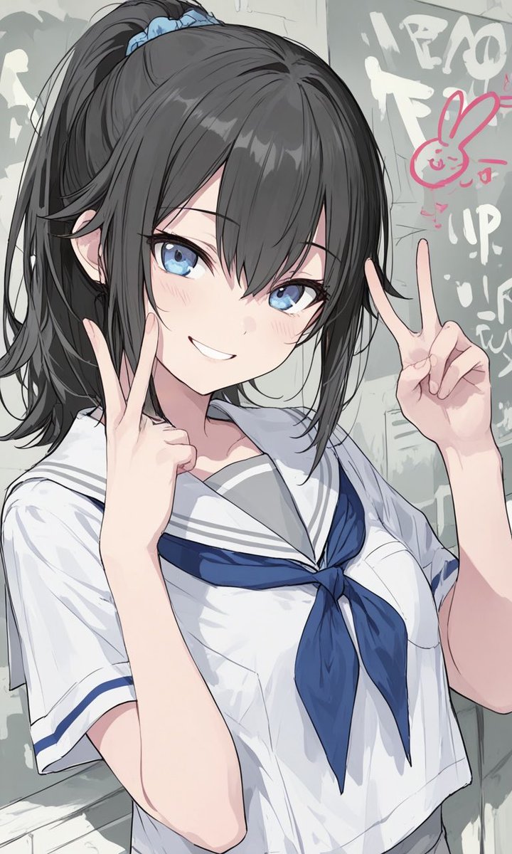 kawaiiaiflower's tweet image. くろかみぽにーてーるつめあわせぱっく