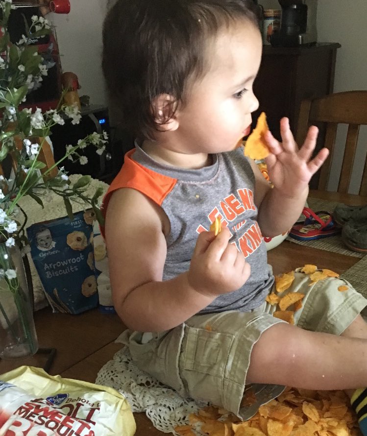 JoiTaniaSigers's tweet image. Happiest of birthdays to my firstborn grandbaby, Maddox Tyler… one of the SWEETEST people to ever live.

He turns 8 today… but, in my mind and heart, he’ll always be a baby sitting on the kitchen table happily devouring a bag of BBQ chips! Love you so much, baby doll! 🫶🏻