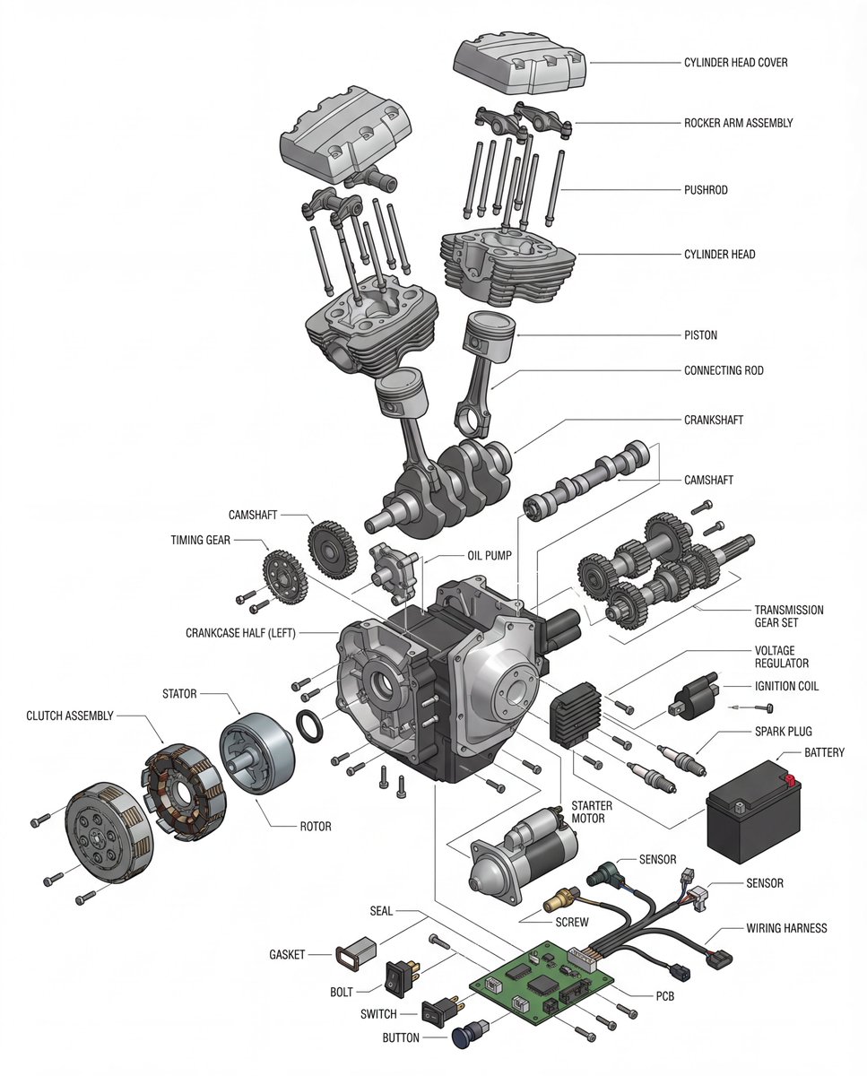 beginnersblog1's tweet image. Nano Banana Pro produces clean, accurate, engineering-style exploded diagrams.

I used  Nano Banana Pro in 4K to reach maximum clarity and precision.

I built a prompt that converts any image into a full exploded view with engineering-grade detailing.

It&apos;s not perfect but you…