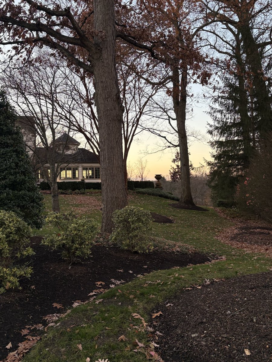 Good morning from Tavistock NJ