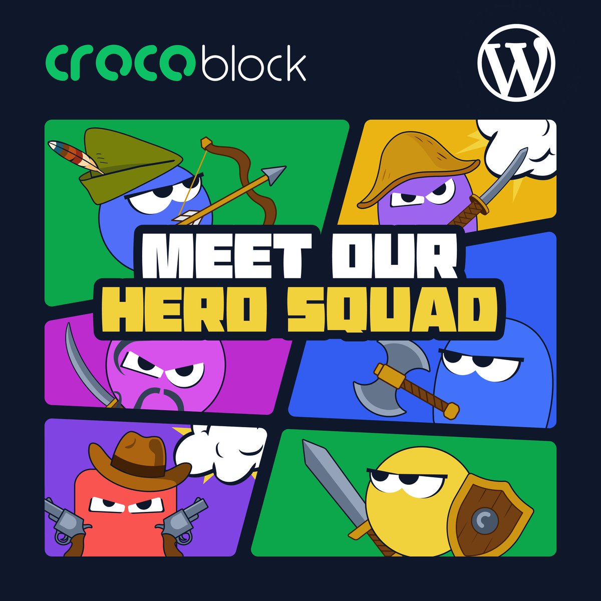 MRcrocoblock's tweet image. 💥 Just a reminder… the Hero Squad is here!
Johnny Filter, Engine San, Form Builderson, Sir Core, Woosik Builderenko &amp;amp; Booking Good are ready to save your workflow - and your wallet.

#LegendaryDeal #BlackFriday2025 #LifetimeDeal #WordPress #JetPlugins