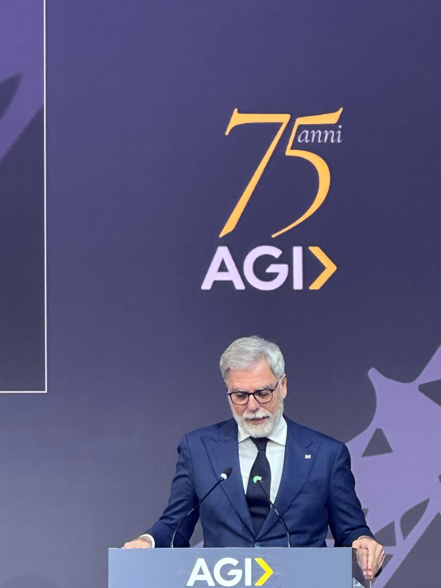 📍 Stamattina all’evento per i 75 anni di <a href="/Agenzia_Italia/">Agi Agenzia Italia</a>. Storia dell’informazione e storia del nostro Paese celebrate in una intensa mattinata di interviste e dibattito.

🇮🇹 #Italia #UGL <a href="/UGLConf/">UGL Confederazione</a>