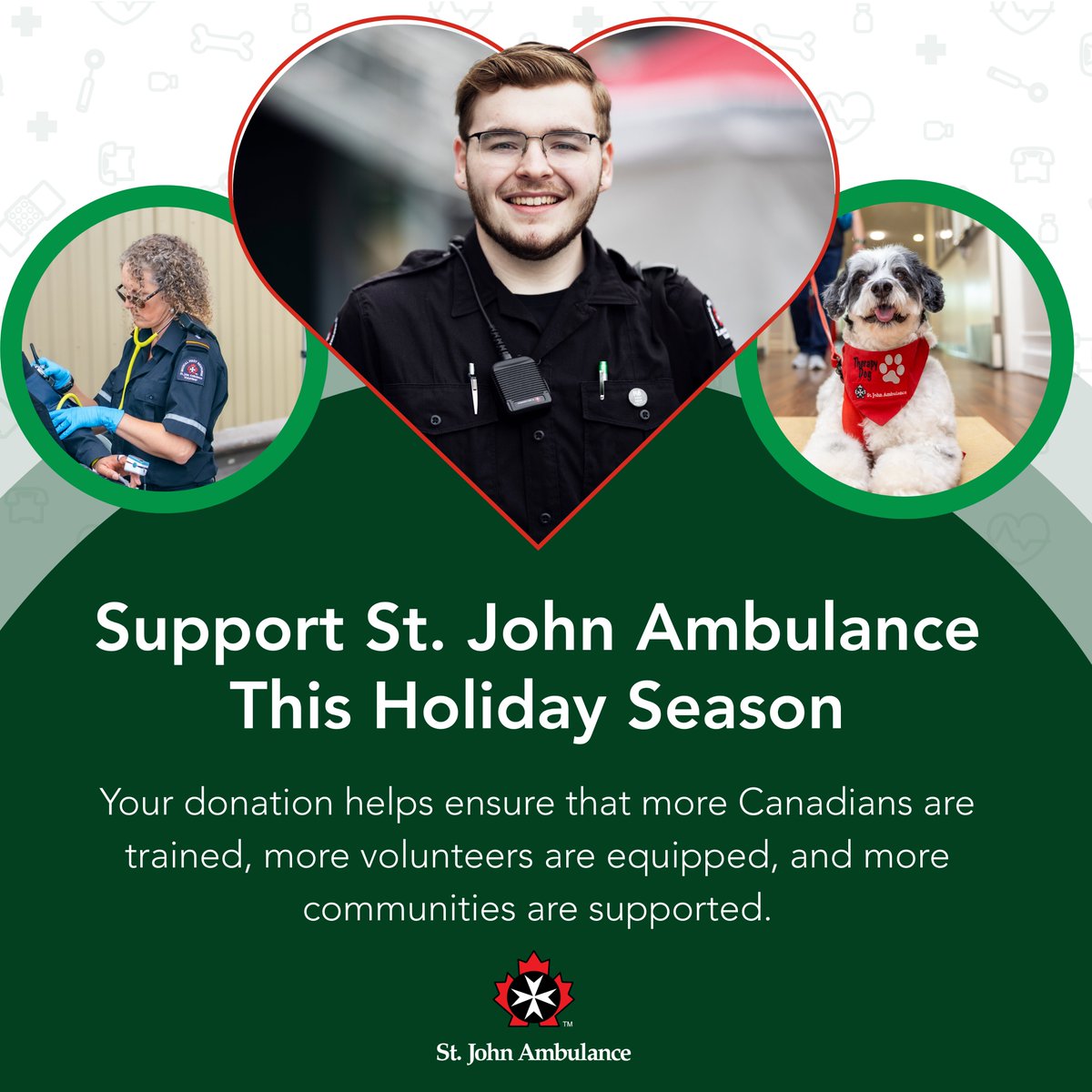 For over 140 years, SJA has been on the front lines of community safety. But the need continues to grow, &amp; we can’t meet it without you.

This Giving Tuesday, help SJA enhance health &amp; well-being across Canada.

Support our cause today: sja.ca/en/giving-tues…