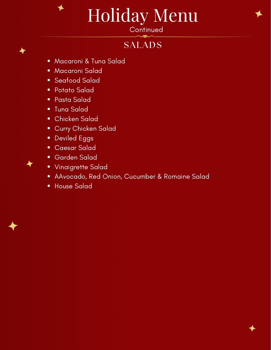 OnthemenuC's tweet photo. Holiday bookings are officially open! 

Reserve your Christmas Eve, Christmas Day, and New Year’s Eve catering.

Text “Holiday Menu” to 215-716-4388, or use the link in our bio to send in your request.
Booking closes December 20th.

Servicing #Philly #Newjersey #Delaware https://t.co/PqxVqIkCwx