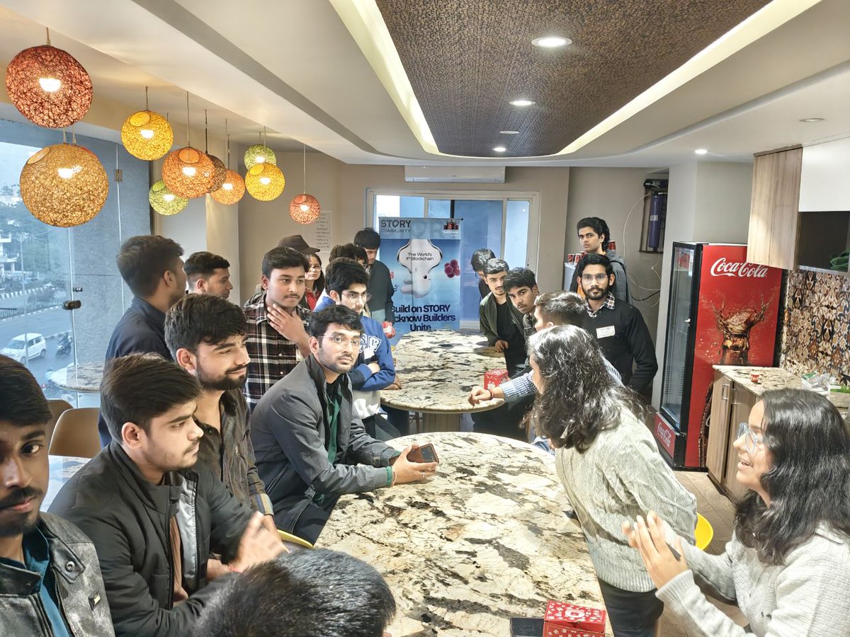 Lucknow_DAO's tweet photo. And that’s a wrap!

Build on STORY: Lucknow Builders Unite concludes with:
✨ Incredible projects
✨ New friendships
✨ Real learning
✨ Builder momentum
✨ And a stronger Lucknow Web3 community

Thank you builders Lucknow BUILT today. https://t.co/CaphwOCFD8