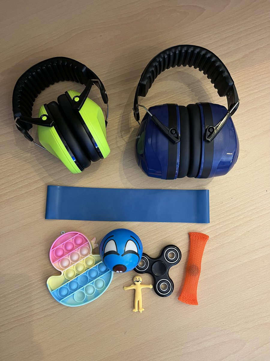 ChequerMead's tweet image. We offer sensory bags for anyone who’d like one. Grab yours from our friendly Box Office team and return after. Each bag includes ear defenders, fidgets, a stress ball and a resistance band. Fully sanitised. Big shout-out to Richard Allitt Associates Ltd for their amazing support
