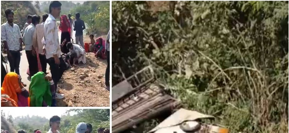 PI_official1008's tweet image. राजस्थान के पाली में अनियंत्रित जीप खाई में गिरी

3 लोगों की मौत, 25 लोग घायल
#Rajasthan #caraccident #Pali