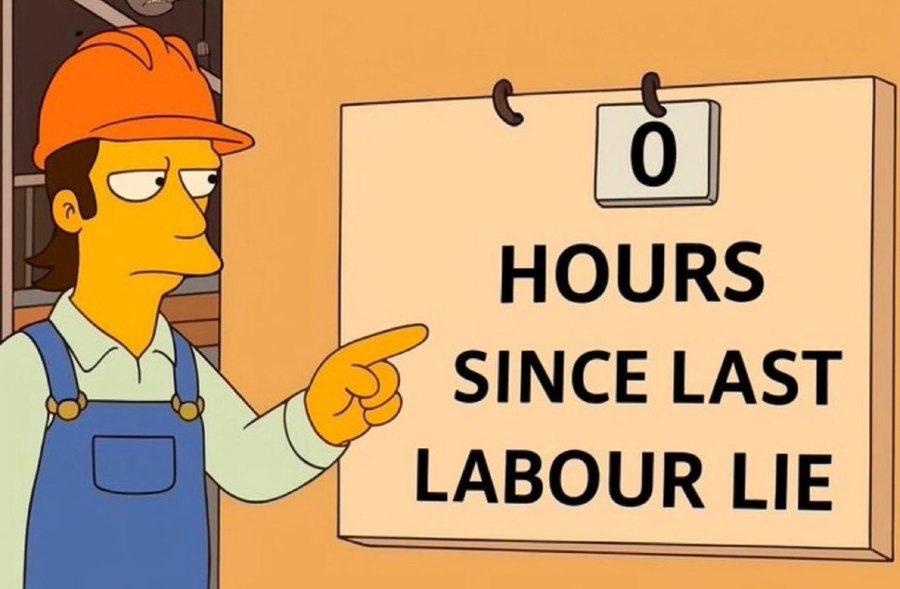 The utter nerve of <a href="/Keir_Starmer/">Keir Starmer</a> talking about “a long-term plan for economic renewal” and “a Britain that is freed from decline.”
He literally just passed a budget that raised taxes to peacetime highs in order to firehose money at welfare claimants.