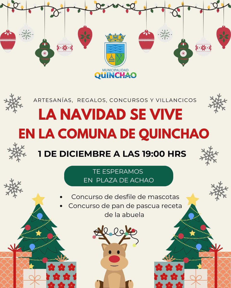 Invitamos a nuestra comunidad a participar del inicio de las actividades de celebración de la Navidad 2025.