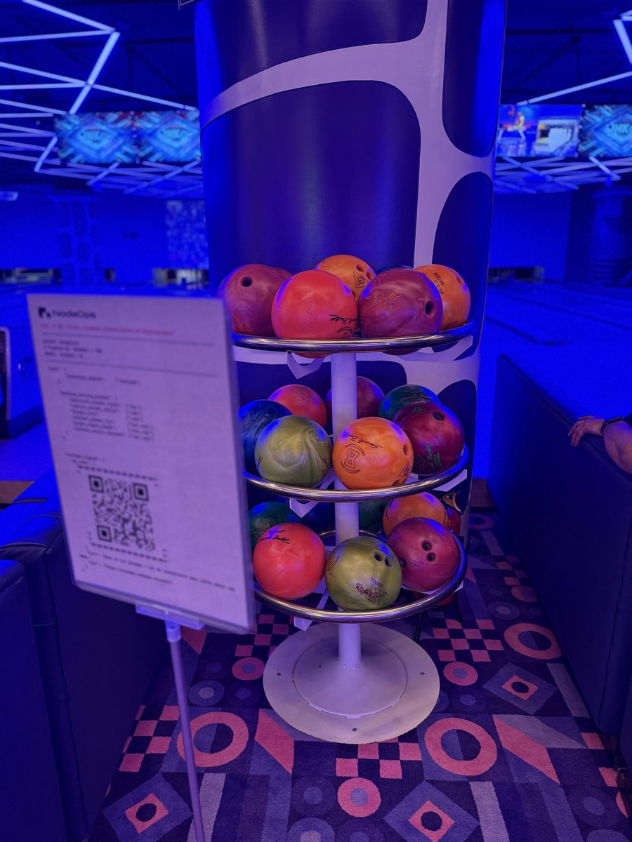 naman_307's tweet image. Proof Of Bowling 
Ready to @BuildOnNodeOps ?

See you soon 🔥🔥