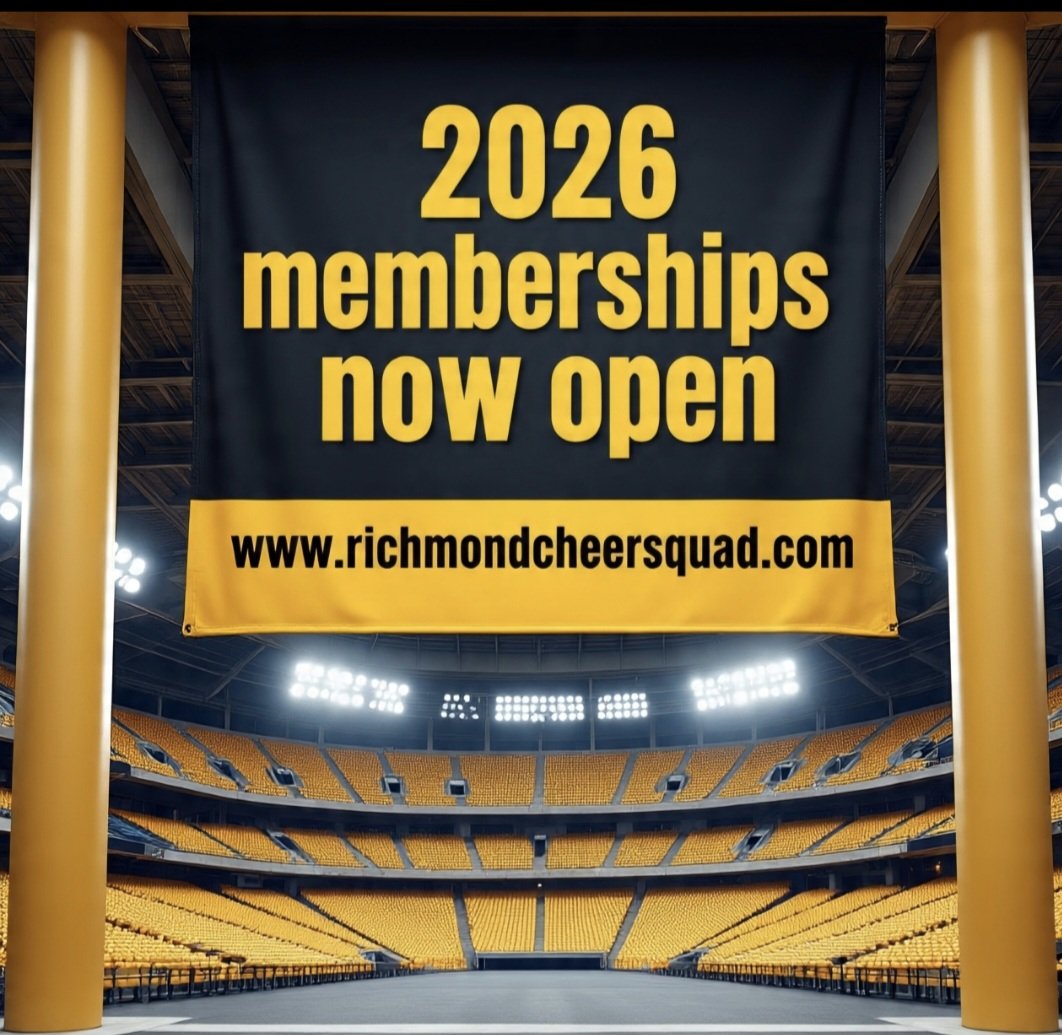 Get onboard for 2026 🐯
Memberships available for purchase in our website shop.
richmondcheersquad.com