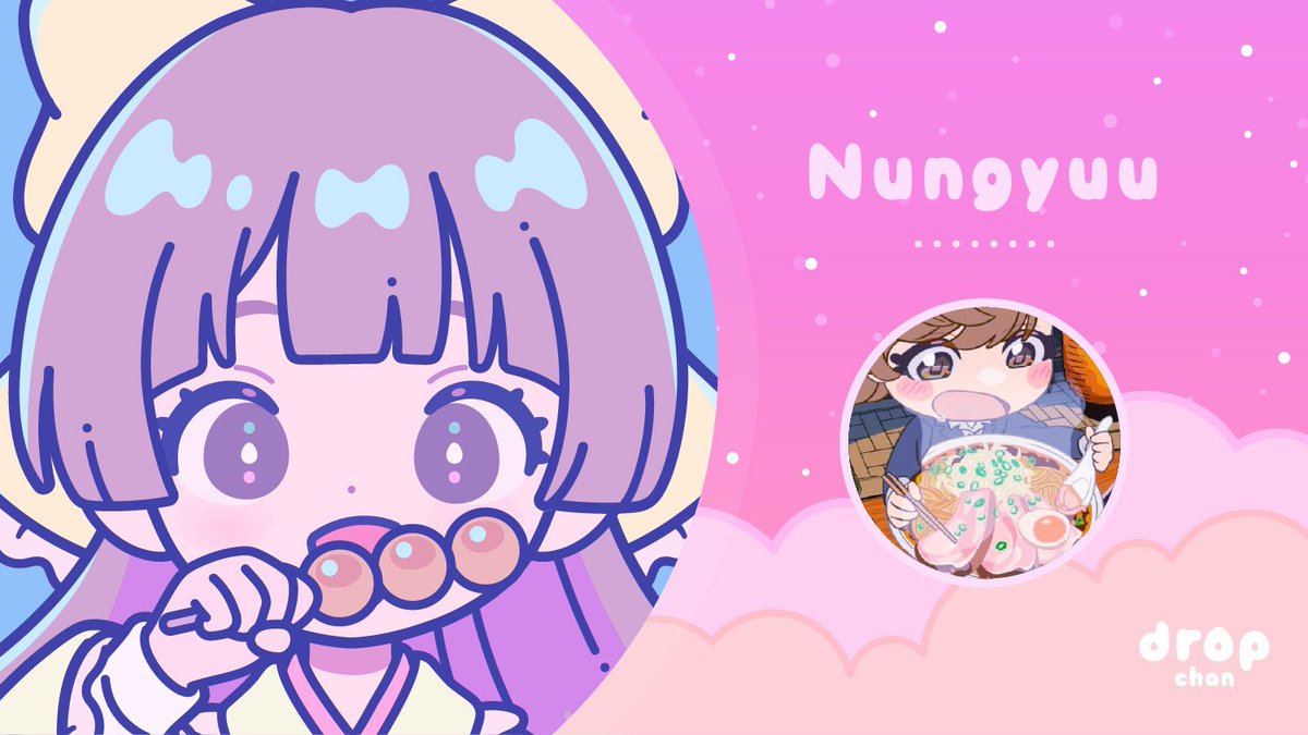 Nungyuuu_anime's tweet photo. NFTプロジェクトの『dropchan』@xdropchan に
私のオリジナルキャラクターのおだんごガールが参加させてもらえることになりました😍
cianaさん @coinciana が描いてくださったおだんごちゃんを最初みせていただいた時衝撃的にかわいくて‥何かすごく気品を感じる！
ジェネラティブコレクションでいろんな服装をしたおだんごちゃんに会えるみたいです！
全てのパーツがすごく丁寧に描かれていて、いろんな組み合わせを一枚一枚cianaさんがチェックされているみたいです。
すごくクオリティの高いプロジェクトになるので、よろしければぜひご覧いただけると嬉しいです！！

私のほうもcianaさんとのコラボ記念イラストを製作中です✨✏️