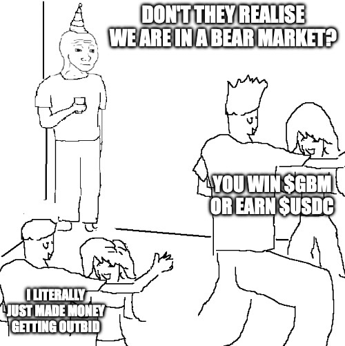 GBMauction's tweet image. $GBM IDA bidders experiencing win-win auctions on @base while CT is doomposting.

Over $37,000 USDC has now been earned by bidders.

Don&apos;t miss the party: ida.gbm.auction
