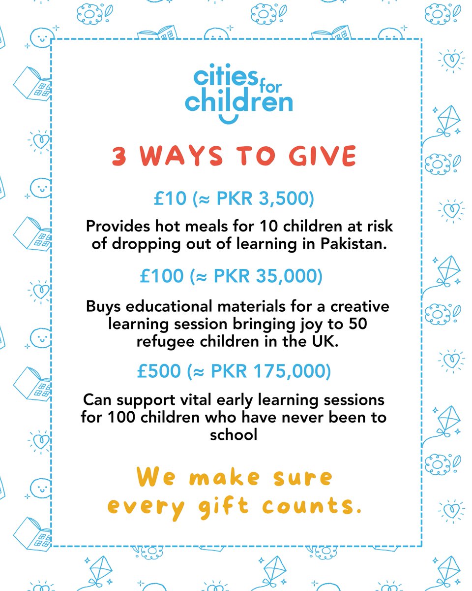 Cities for Children tweet media