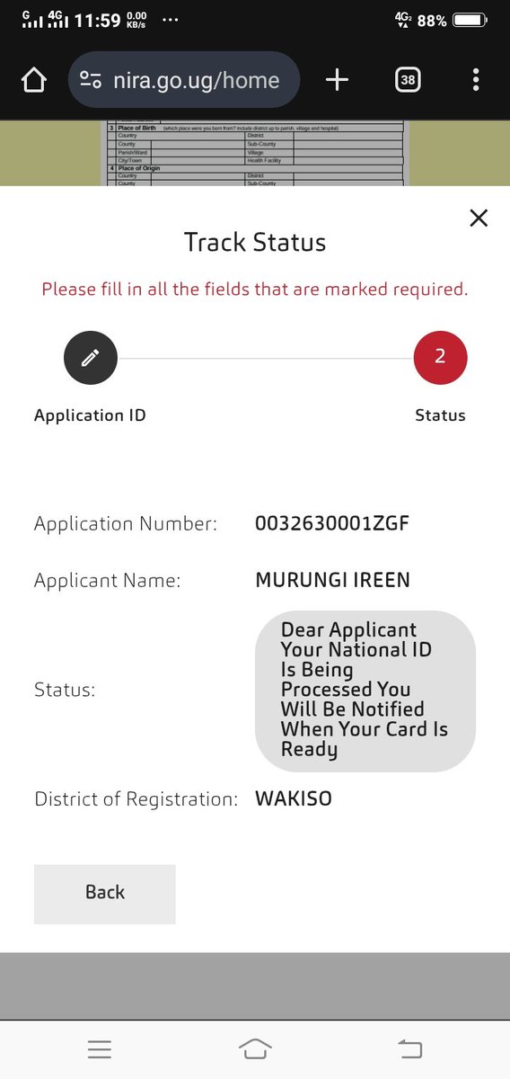 ATwinemugisha's tweet photo. @NIRA_Ug  what happened to my ID. Approaching a year now receiving this https://t.co/UH1IkfSToq