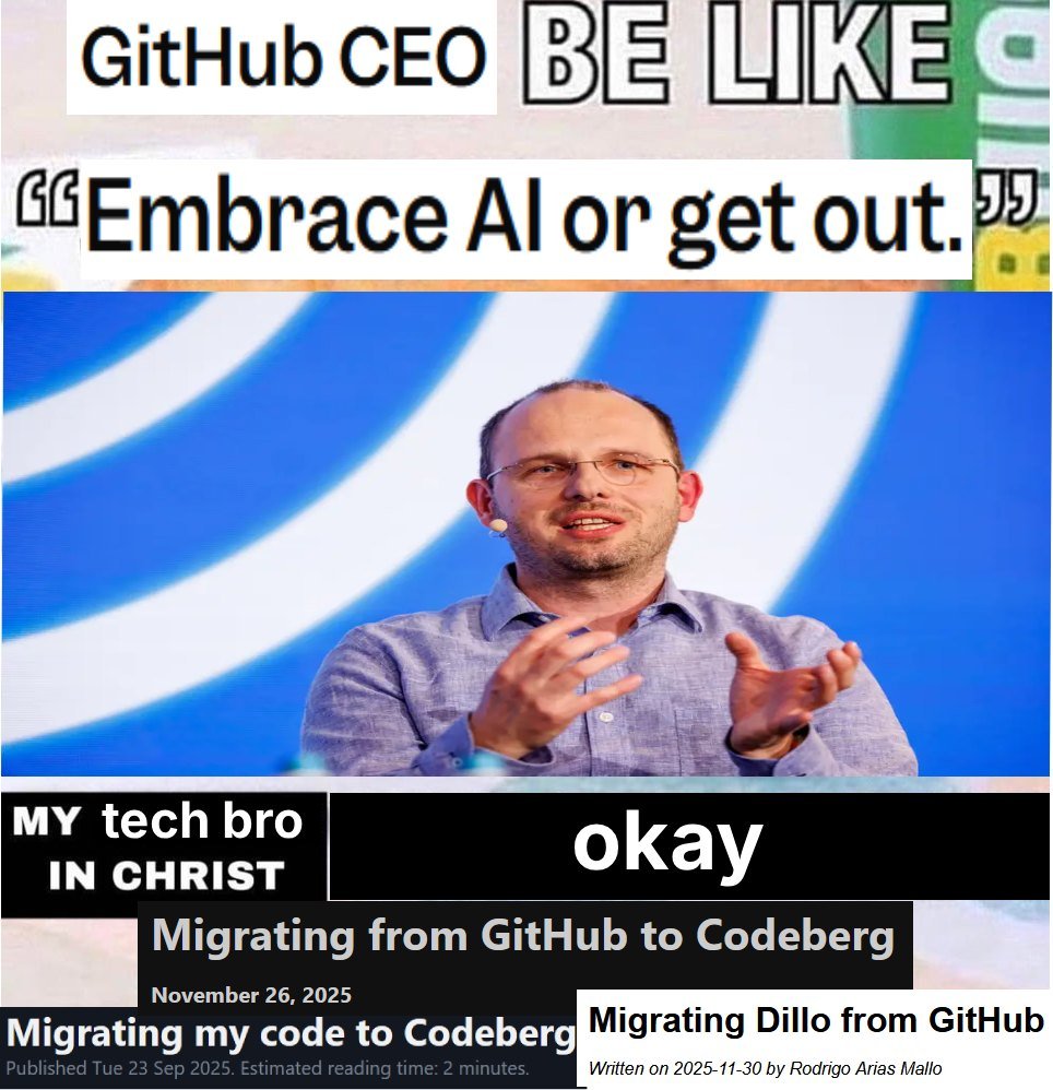 nixcraft's tweet image. lmao. Microsoft/GitHub could have given an option to turn off Copilot to devs, but when you invest way too much investor money into AI and don&apos;t know how to show profit, you start forcing things on people and users, hoping that profit will show up soemwhere.