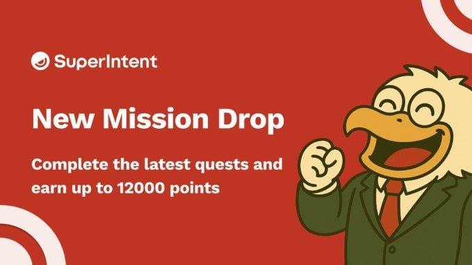 AirdropHuntHQ's tweet photo. 🚀 SuperIntent — Earn Points (Confirmed)
🔗 Register: https://t.co/8ySgSXgfZJ
⚡ Steps:
🔵 Connect your EVM airdrop wallet
🔵 Click “Adventure Begins”
🔵 Enter code: lRZC1poxiT (+200 Points)
🔵 Connect email & Twitter
🔵 Complete tasks
✅ Done
#SuperIntent #Airdrop #Crypto https://t.co/kw3qAI0Ykk