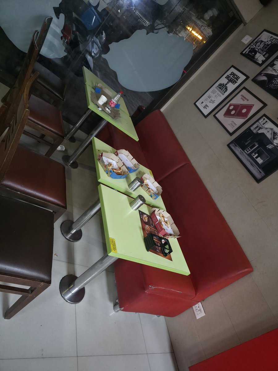 Sukanyeah's tweet photo. Sharing an experience that really needs attention.  

Last night, I placed an order from the @dominos_india Vyttila outlet around 10 PM.

I’m sharing a few videos from the outlet. They speak for themselves.  

— Sukanyeah Krishna https://t.co/N0MbE6YeXa