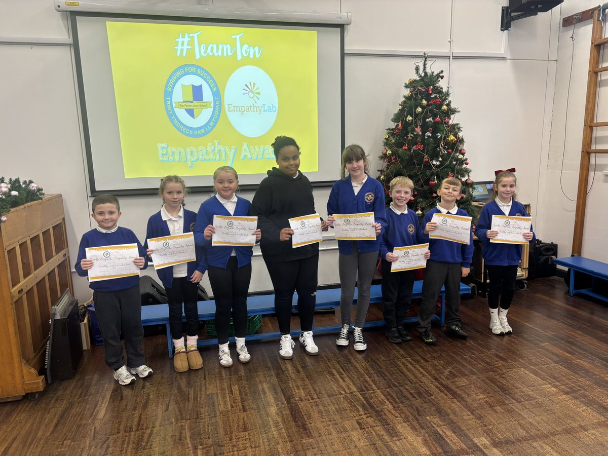 💛💛💛💛💛💛

Llongyfarchiadau to our Empathy award winners this week 🏅🏅🏅🏅

Empathy for a better world ✨🌎✨🌎💫

💛💛💛💛💛💛