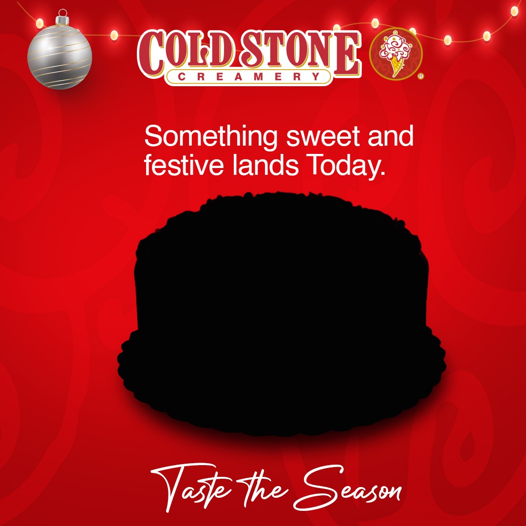 ColdStoneKenya's tweet photo. We’re dropping something sweet enough to start Christmas early. Stay close. 👀 https://t.co/7ZpoQPZ1nk