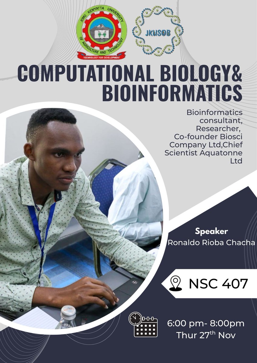 JKUSOB_'s tweet image. Great Bioinformatics session 💻🔬
We explored computational tools, data analysis, and how tech is transforming modern biology.
Thanks to everyone who showed up!
#JKUSOB #Bioinformatics #ComputationalBiology