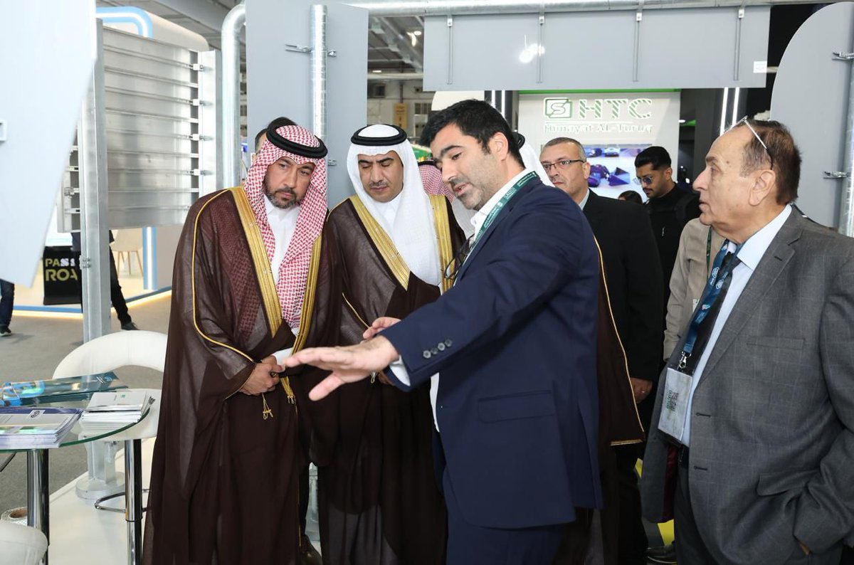 SAIntermobility's tweet photo. Saudi Intermobility Expo 2025 officially opened with the presence of Eng. Tareq bin Ziyad Al-Shami, Deputy Minister of Transport for Road Operation and Maintenance.

An honor to welcome his support as the sector continues its stride toward Vision 2030’s mobility transformation. https://t.co/ev7hNCWiou