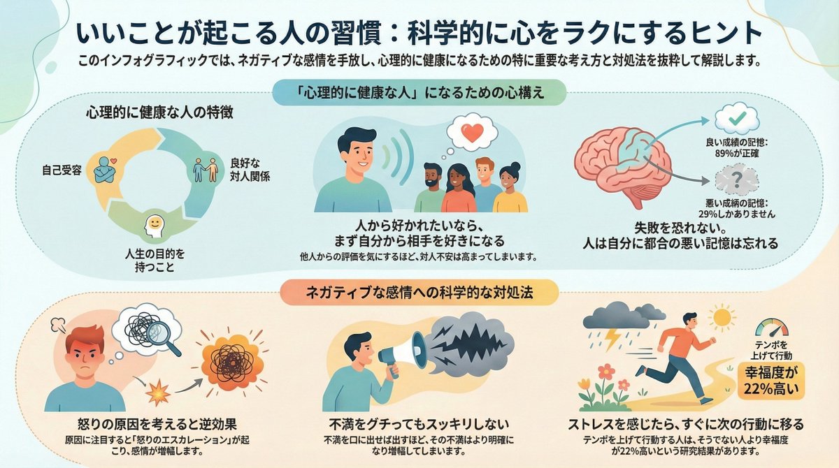 【いいことが起こる人の習慣】