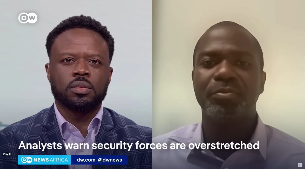 SOASDevelopment's tweet image. Important contribution from Fola Aina (@folanski) on @dwnews News Africa, highlighting why Nigeria’s security threats require both structural reform and strategic innovation. Listen here from 6:08⬇️
youtube.com/watch?v=F5lDjs…