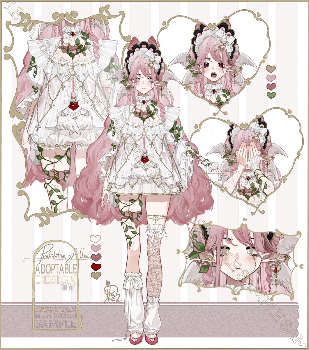 NagaFolder's tweet image. ✨ Weeping Angel Adopt✨

Price: 250USD
✨Price inclusive commercial rights (for vtuber, not for merch)
✨ Only buyer have the right over the design
✨NO ADJUSTMENT 
✨ Ref without watermark will be sent in DM after purchase 

Please DM us to claim!
#characterdesign
#adoptable