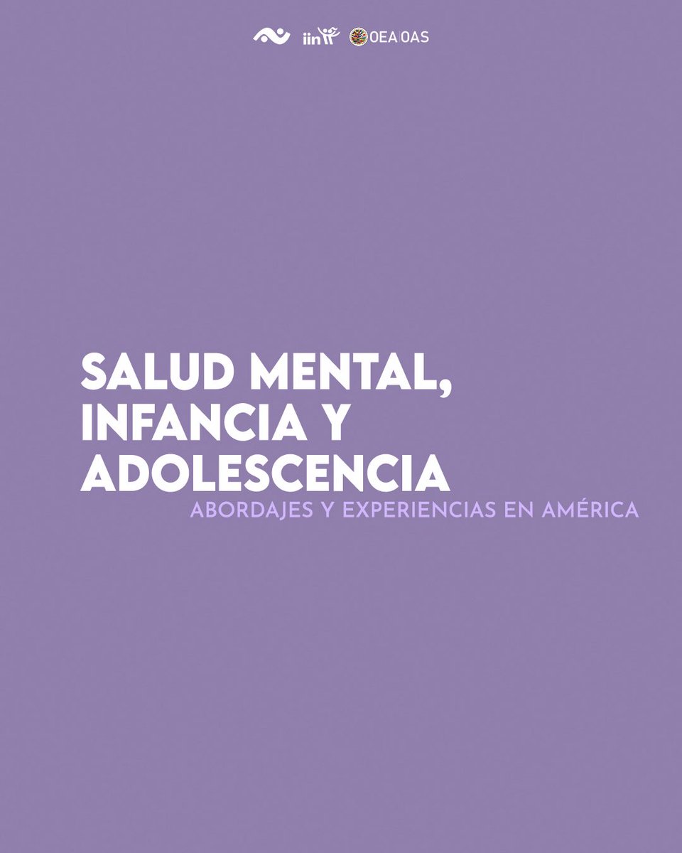 📢 ¡Ya está disponible el Boletín N°20 #IINfancia!

🌎 Esta edición aborda la temática salud mental, infancia y adolescencia.

🌐 Descarga el boletín aquí: bit.ly/4oRM2Q7

#IINfancia #Boletín #SaludMental #Caminoaloscienaños