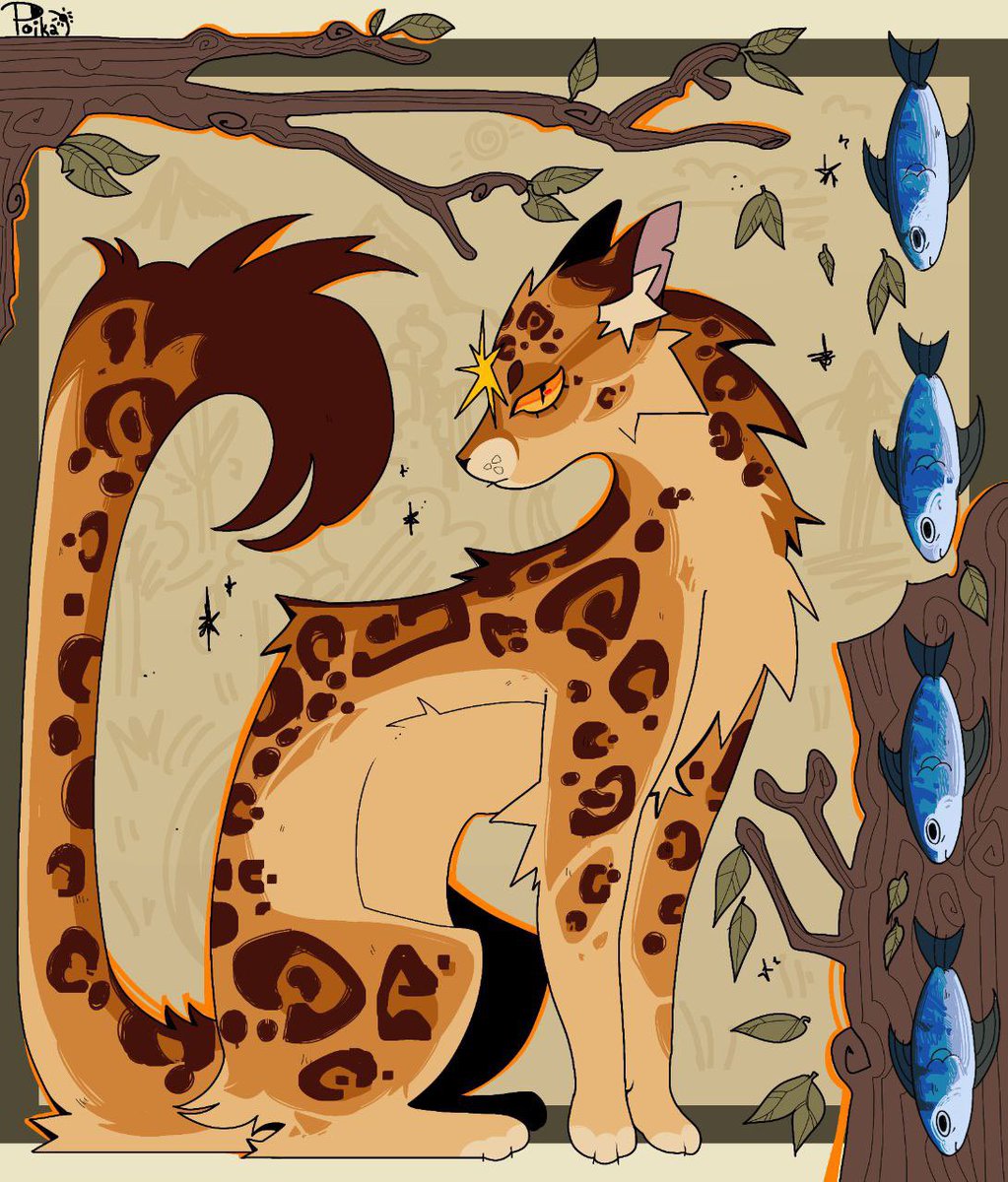 MuffiePuff_'s tweet photo. I started re-reading Erin Hunter’s ‘Warriors’ book series to find new inspiration. Great LeopardStar!! I love this character despite her serious nature. May this beauty be the starting point for my series of #Warriors sketches 
[ #Leopardstar #warriorcats #art ] https://t.co/lIKCtWVhdD