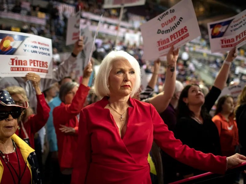 🚨BREAKING: Tina Peters has been moved out of solitary confinement in Colorado.  Keep up the pressure patriots.

FREE TINA PETERS 🇺🇸

Do you support this?

YES or NO?

IF Yes, Give me a THUMBS-UP👍!