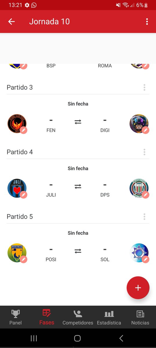 ⚫️HOY HAY LIGAAAAA 

🏆Liga IESLA Jornada 10

Partidos:

Sayans Splinter - Facheros FC
Boca Splinter - Romancistas FSC
FC Fénix - Digistorm FC
Juli SC - Deportivo Splinter 
Positivos FC - Sol de Inska (Main Event 🌟)

⏰️23:30 🇪🇸/19:30 🇺🇾🇦🇷

🟣Twitch: jorgetroll99_