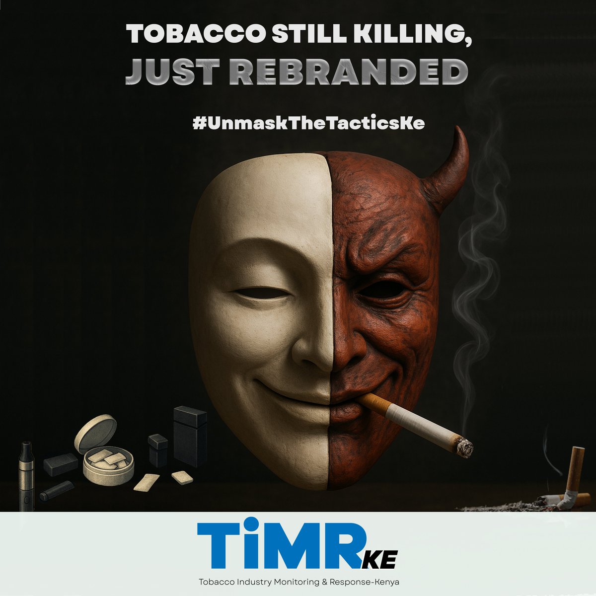 OgwenoStephen_'s tweet photo. The tobacco industry wants you to believe their products have “evolved.” New colours, new devices, new flavours—same deadly consequences. The rebrand is a distraction from decades of harm. Do not fall for it. #UnmaskTheTacticsKE https://t.co/dIKU8FBvUC