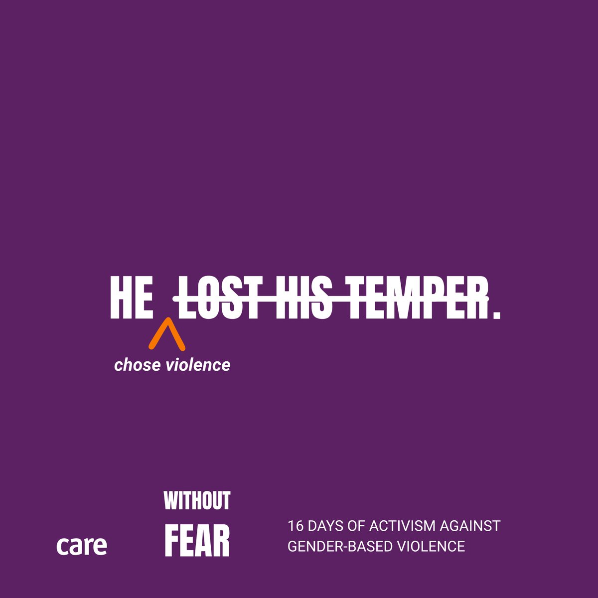CAREZimbabwe's tweet image. #16DaysOfActivism
#withoutfear