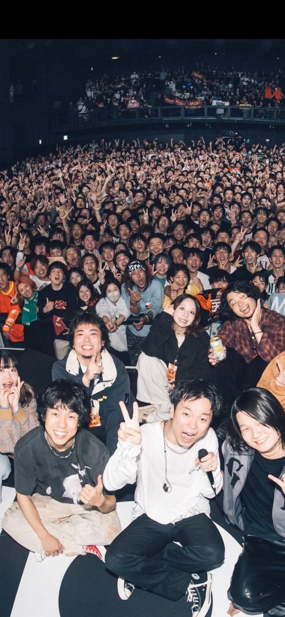 当日チケット譲ってもらってこのポジション 写りが良すぎww #天和