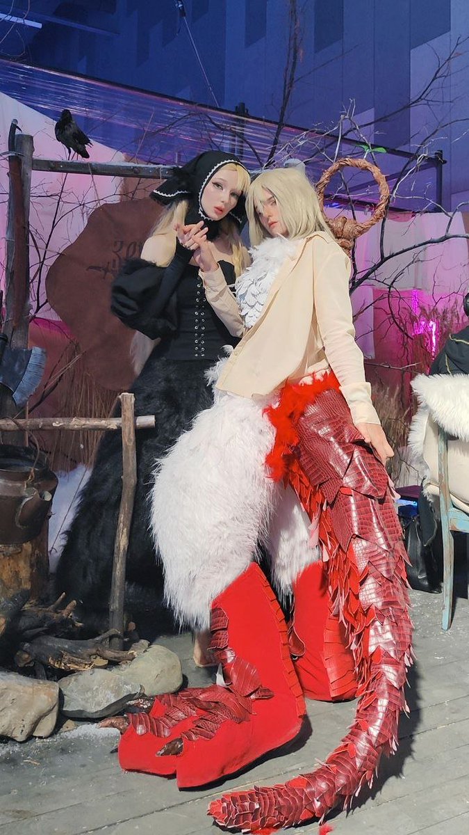 Holly85049213's tweet image. I have recently become interested in cosplay, this is my first cosplay - Falin  Tōden(Chimera)

The character had a b-day  just yesterday!!Happy b-day  Falin ^^

 Together with @montale_cosplay ❤️

#cosplay  #dungeonmeshi   #ダンジョン飯 #ファリン・トーデン生誕祭2025 #falin