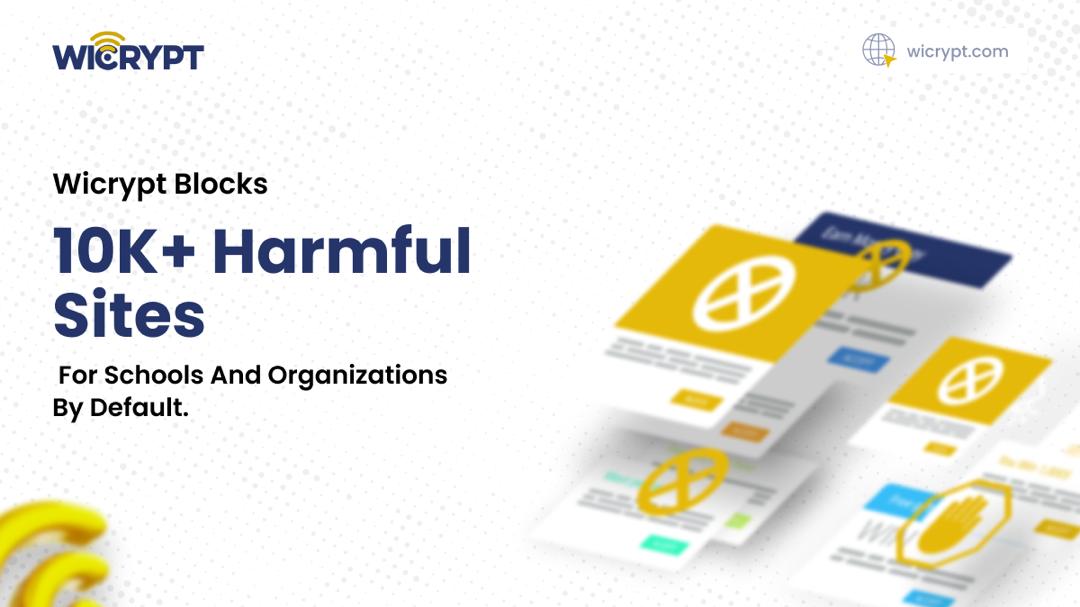 wicrypt's tweet image. Wicrypt blocks 10K+ harmful sites for schools and any organization by default.
Zero IT overhead.
Less stress for parents.
More time for admins.
One toggle. Maximum safety.
