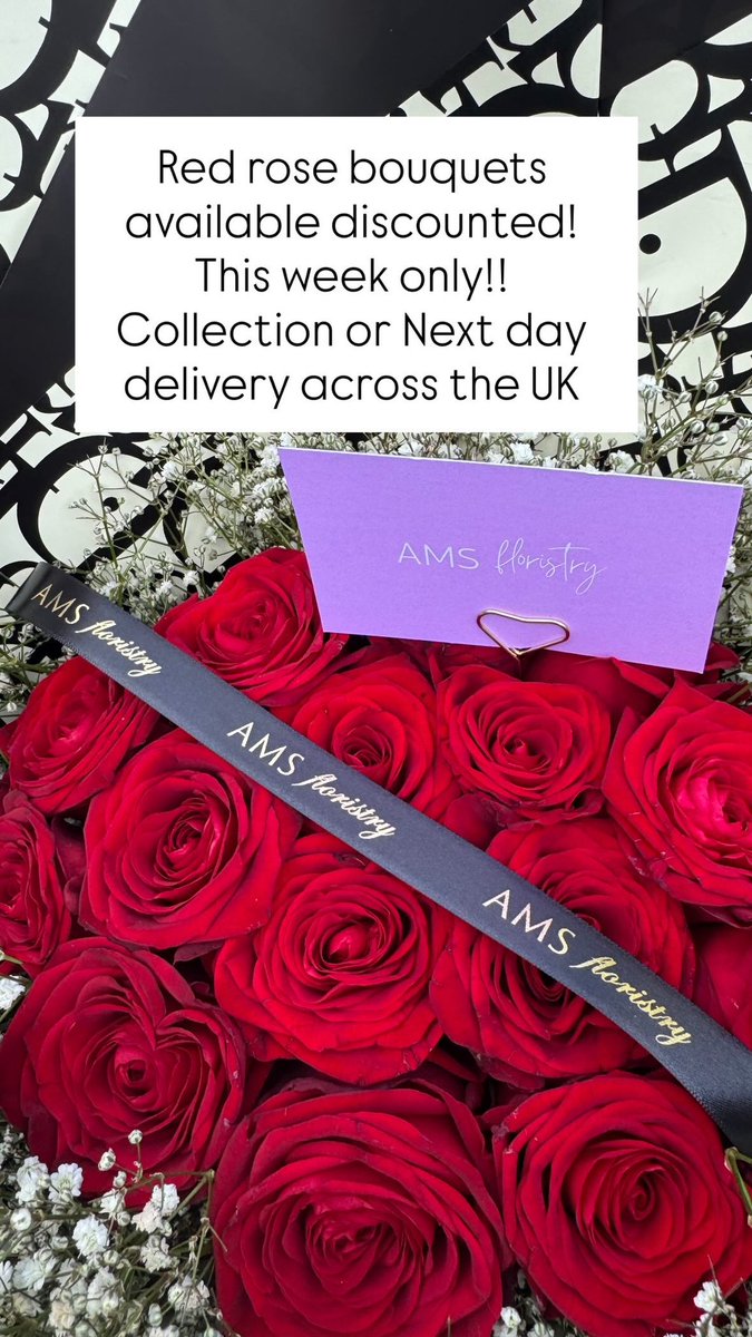 amsfloristry's tweet photo. Luxury red rose bouquets discounted for this week only!! DM for more info 😍😍 https://t.co/m94DyIrfHg